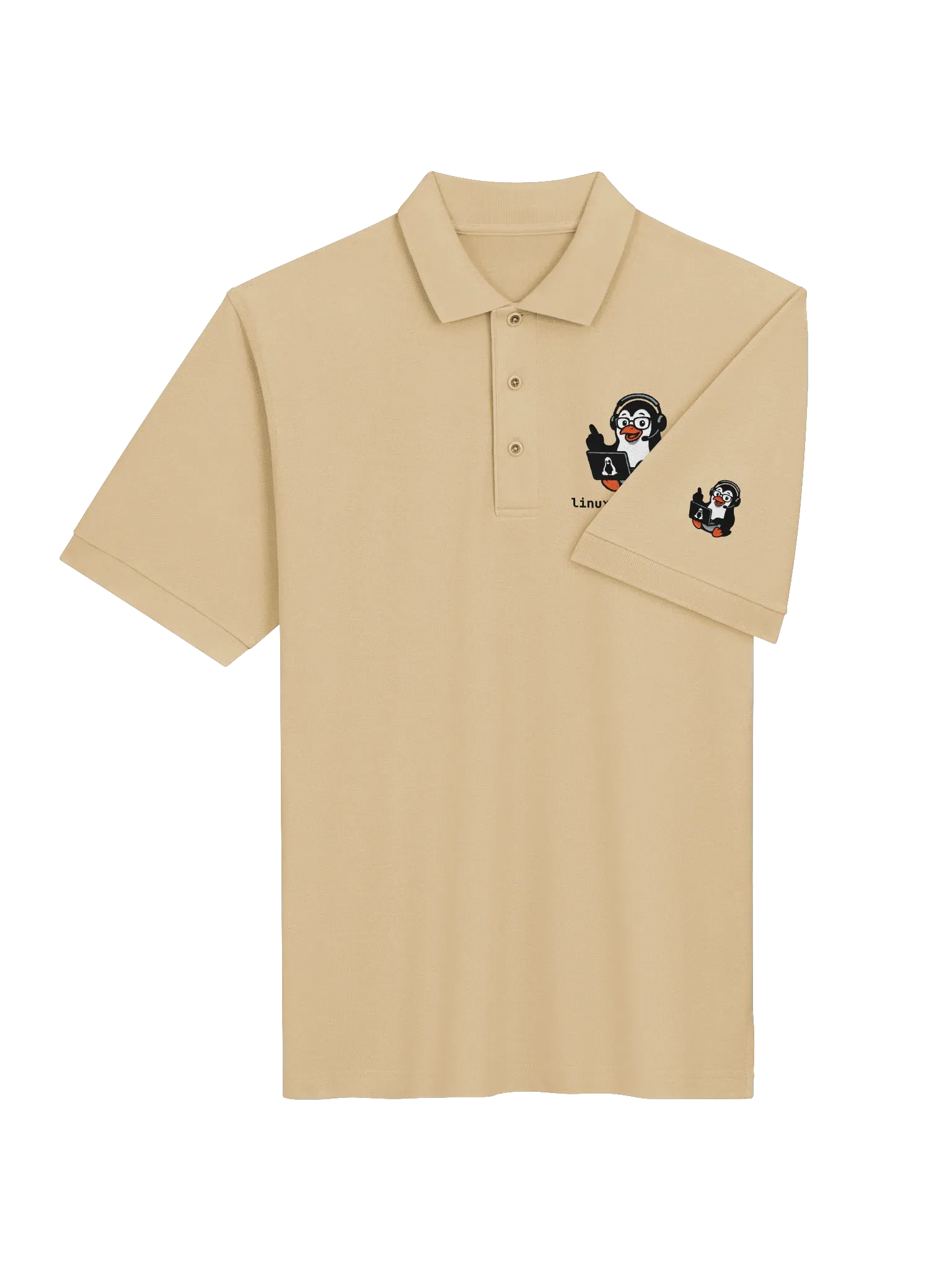 LINUXexpert Polo, Stone, photo 4 of 6