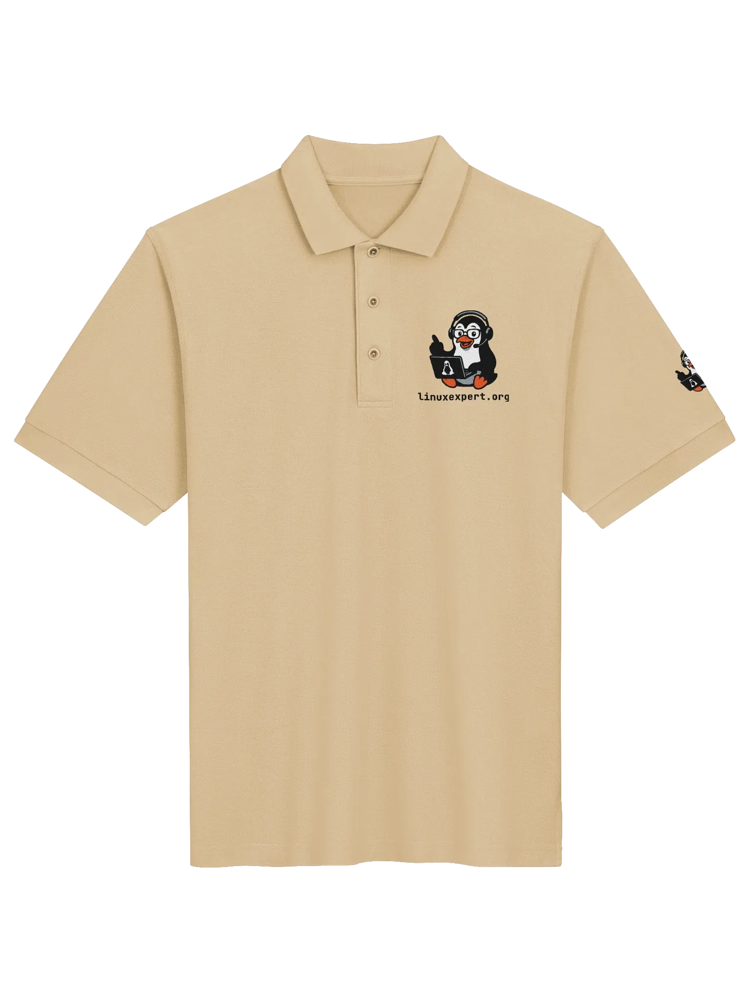 LINUXexpert Polo, Stone, photo 1 of 6