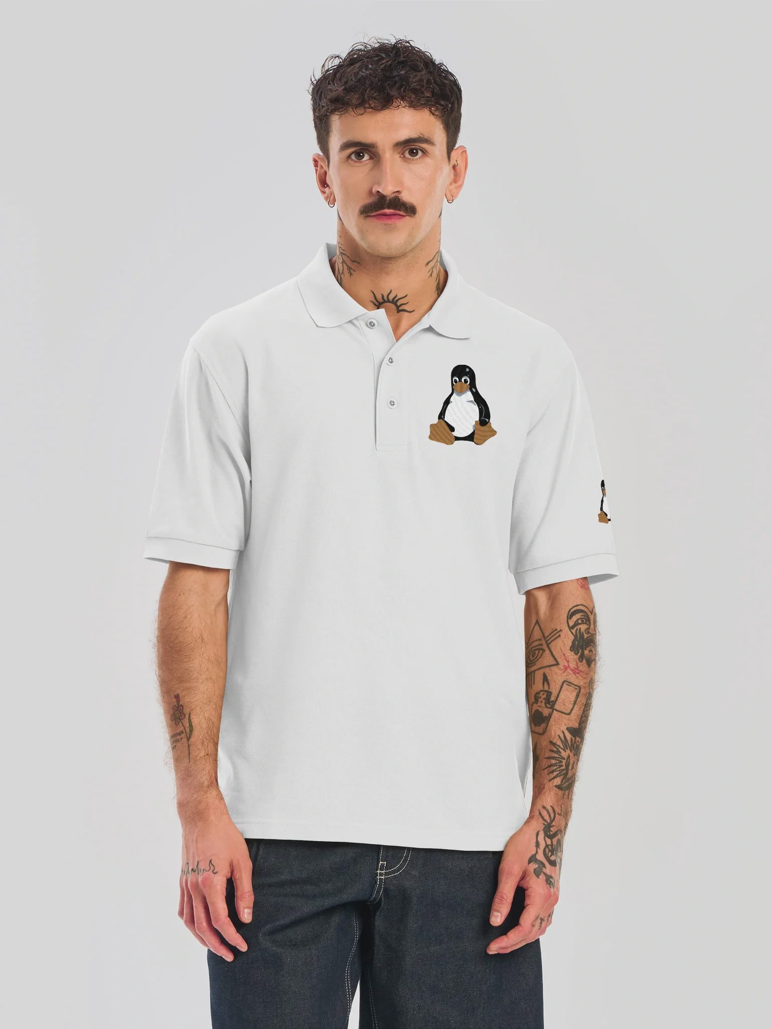 Tux Polo, White, photo 5 of 6