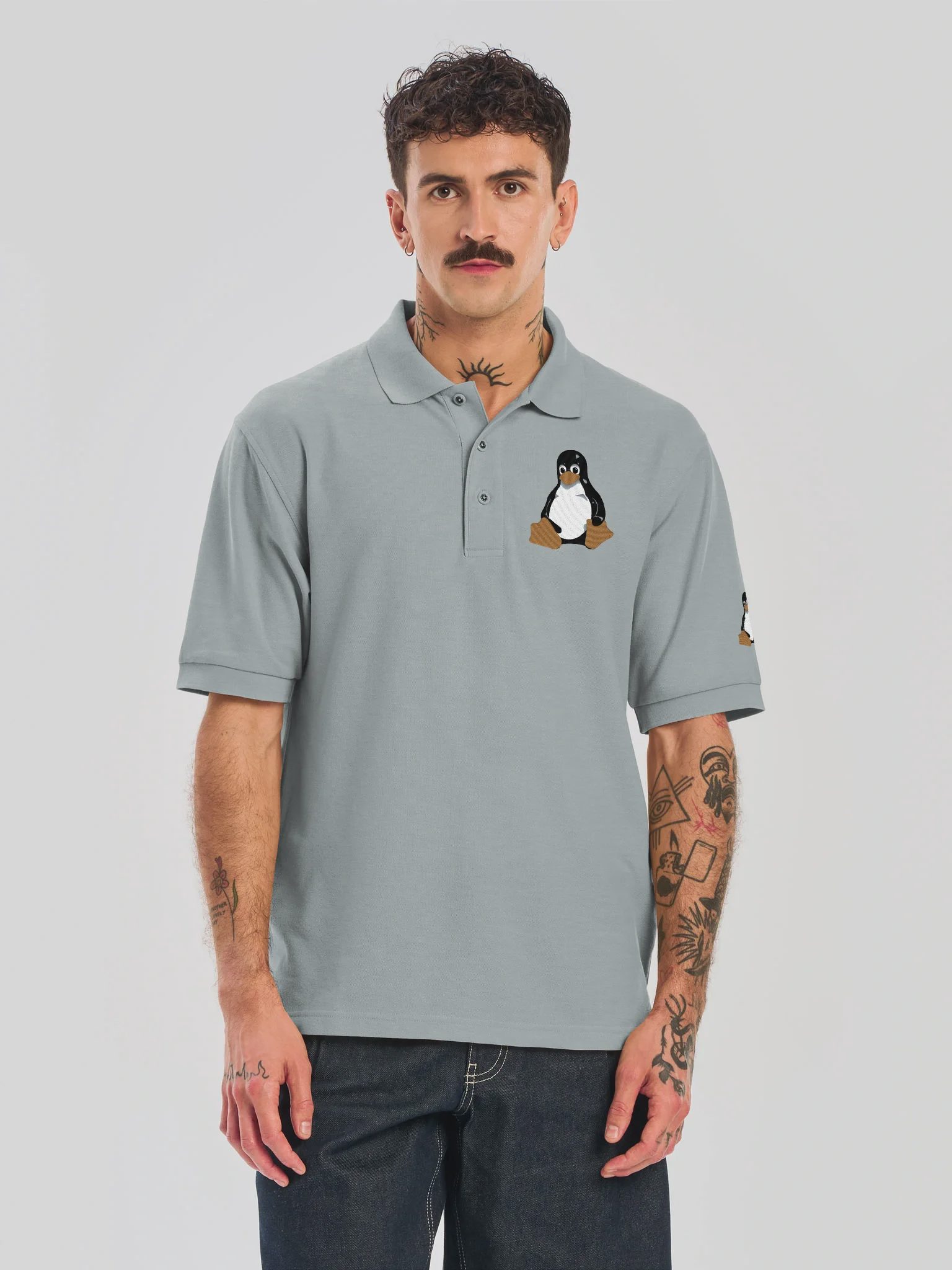 Tux Polo, Cool Heather, photo 5 of 6